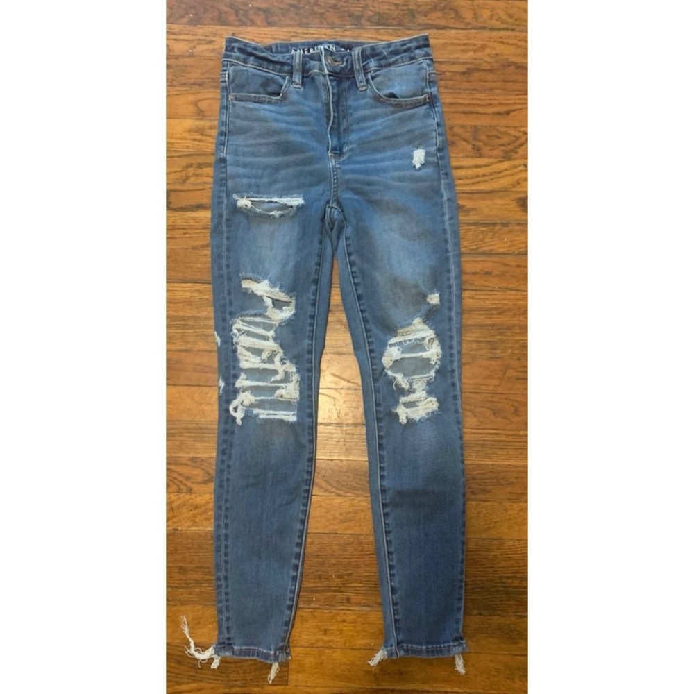 Ripped American Eagle Jeans